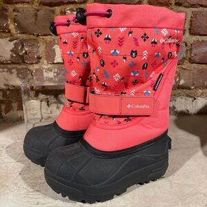 Columbia Youth Kids Girls Size 9  Waterproof Snow Boots New Open Box